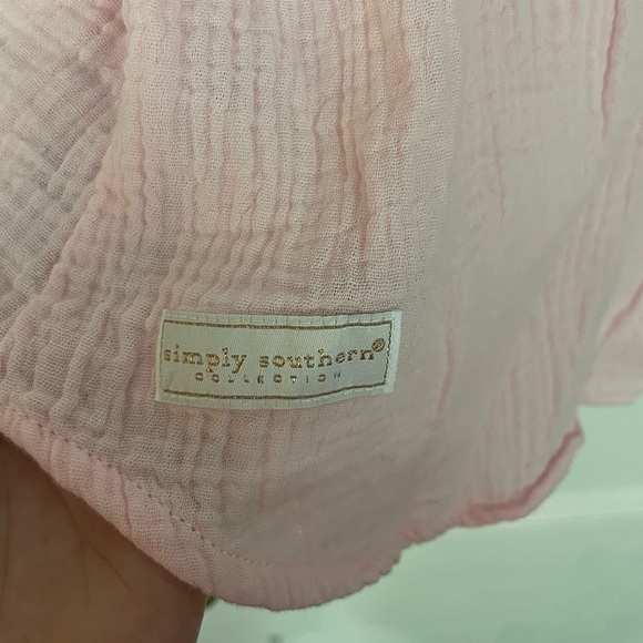 Simply Southern Colorblock Button Down - M/L - Picture 5 of 5